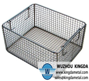 stainless wire basket